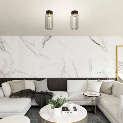 Lampa wisząca BARN 1 BL GOLD 1366/1 EMIBIG Lighting
