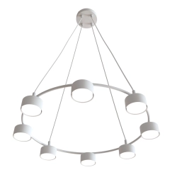 Lampa wisząca STARLIT 8 WHITE 1373/8 EMIBIG Lighting - zdjęcie produktu