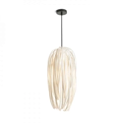 kinkiecik.pl ZALA wisząca białe PVC/czarna 230V E27 15W R13315 Rendl light studio