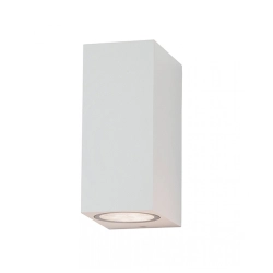 E151 OUTDOOR SCONCE 2XGU10 WHITE IP54 Zambelis Lights