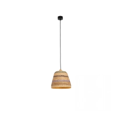 22165 PENDANT LAMP NATURAL BRAIDED WHEAT 1XE27 Zambelis Lights