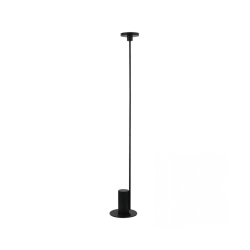 22065 LED FLOOR LIGHT 12W 3000K METAL - ACRYLIC BLACK PORTABLE FLOOR LIGHTS FOR INDOOR SPACES Zambelis Lights