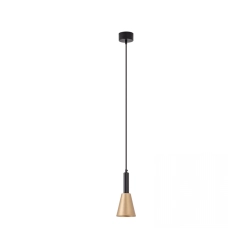 22180 PENDANT LIGHT LED 7W SANDY BLACK-GOLD Zambelis Lights