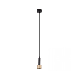 22181 PENDANT LIGHT LED 7W SANDY BLACK-GOLD Zambelis Lights