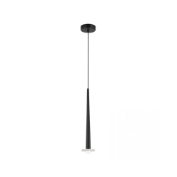 22110 PENDANT LED LIGHT 6W 3000K ALUMINUM -MARBLE BLACK Zambelis Lights