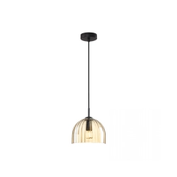 22114 PENDANT LIGHT 1XE14 GLASS CHAMPAGNE Zambelis Lights