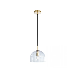 22115 PENDANT LIGHT 1XE14 CLEAR GLASS Zambelis Lights