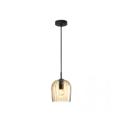 22116 PENDANT LIGHT 1XE14 GLASS CHAMPAGNE Zambelis Lights