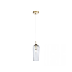 22119 PENDANT LIGHT 1XE14 CLEAR GLASS Zambelis Lights