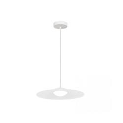 22129 HOTEL PENDANT LED LIGHT 12W 3000K WHITE Zambelis Lights
