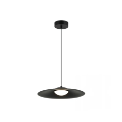 22130 HOTEL PENDANT LED LIGHT 12W 3000K BLACK Zambelis Lights