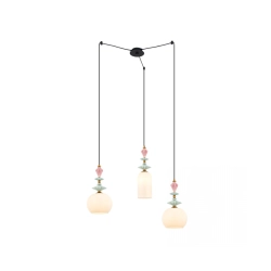 22152 PENDANT LIGHT 3XE27 METAL/CERAMIC/OPAL GLASS Zambelis Lights