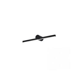 22124 LED WALL LAMP 10W 3000K ALUMINIUM BLACK IP54 - BATHROOM LIGHTS Zambelis Lights