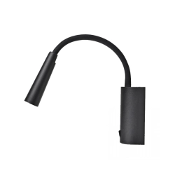 H72 SCONCE LED 3W 3000K SANDY BLACK Zambelis Lights