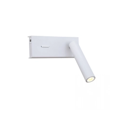 H74 SCONCE LED 3W SANDY WHITE WITH USB Zambelis Lights