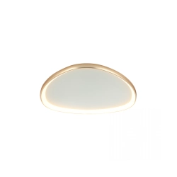 23088 CEILING LED LIGHT 32W 3000K METAL-ACRYLIC GOLD MATT INDOOR DECORATIVE LIGHTS Zambelis Lights