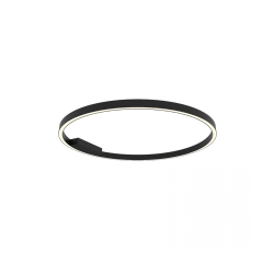 23027 CEILING LIGHT 50W 3000K ALUMINIUM-ACRYLIC BLACK Zambelis Lights
