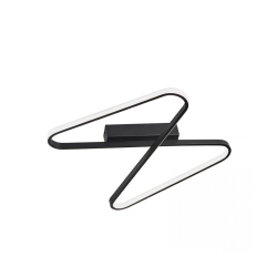 2064 CEILING LIGHT 45W 3000K ALUMINUM&SILICON SANDY BLACK SHADE Zambelis Lights