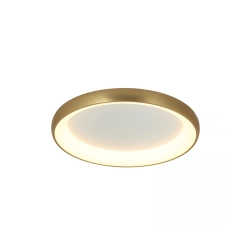 2050 CEILING LIGHT 43W 3000K ALUMINUM & ACRYLIC BRUSHED GOLD MATT Zambelis Lights