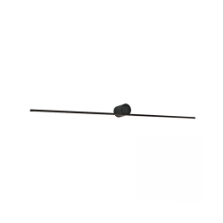 20146 LED WALL LAMP 13W 3000K DOWNWARD ALUMINIUM BLACK IP44 Zambelis Lights