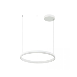 20261 LED PENDANT LIGHT 43W 3000K ALUMINIUM & ACRYLIC WHITE Zambelis Lights