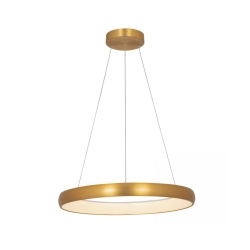 2054 PENDANT LIGHT 50W 3000K,ALUMINUM & ACRYLIC BRUSHED GOLD MATT Zambelis Lights