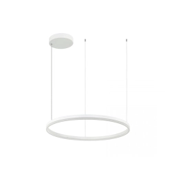 20263 LED PENDANT LIGHT 57W 3000K ALUMINUM & ACRYLIC WHITE Zambelis Lights