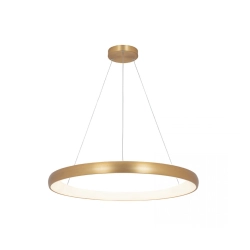 2062 PENDANT LIGHT 60W 3000K ALUMINUM & ACRYLIC GOLD FOR INDOOR SPACES Zambelis Lights