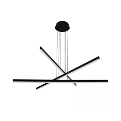 1947 PENDANT LIGHT 47W 3000K BLACK FOR INDOOR USE Zambelis Lights