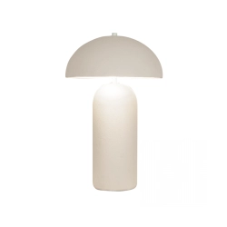 23007 TABLE LIGHT 2XE27 MAX 40W CERAMIC BEIGE Zambelis Lights