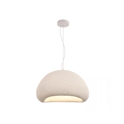 23342 PENDANT LAMP E27 MAX 15W FIBERGLASS D:80 CM Zambelis Lights