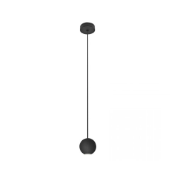 1902 PENDANT LIGHT LED 4W 3000K BLACK Zambelis Lights