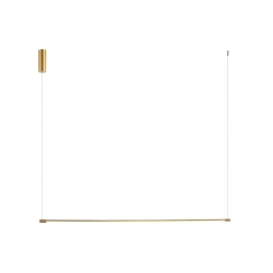20120 LED PENDANT LAMP 19W 3000K ALUMINIUM GOLD Zambelis Lights