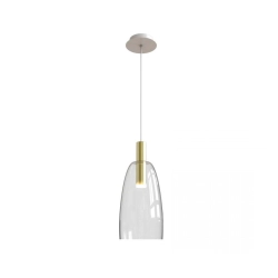 1966 PENDANT LIGHT 7W CLEAR GLASS Zambelis Lights