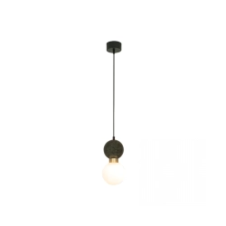 23242 PENDANT LAMP G9 MAX 7W GREEN MARBLE - BRASS Zambelis Lights