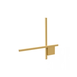 23104 SCONCE LED LIGHT 13W 3000K ALUMINIUM - SILICON GOLD Zambelis Lights