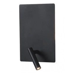H41 HOTEL SCONCE LED 3W+5W 3000K BLACK MATT Zambelis Lights