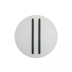 2573 WALL LED LIGHT 13W 3000K TRIAC BLACK MATT STICK - SANDY GREY BASE Zambelis Lights
