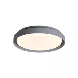 E327 OUTDOOR CEILING LED LIGHT 20W 3000K ALUMINIUM GRAPHITE IP65 Zambelis Lights