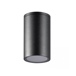 E219 OUTDOOR CEILING LIGHT 1XGU10 BLACK IP54 Zambelis Lights