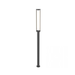 E348 OUTDOOR LAMP POST LED 17W 3000Κ ALUMINIUM GRAPHITE IP65 Zambelis Lights