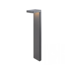 E297 OUTDOOR LAMPPOST 9W 3000K ALUMINIUM GRAPHITE IP54 Zambelis Lights