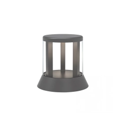 E337 OUTDOOR FLOOR LIGHT LED 8W 3000K ALUMINIUM GRAPHITE IP65 Zambelis Lights