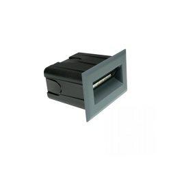 E323 OUTDOOR STEP LIGHT LED 3W 3000K ALUMINIUM GRAPHITE IP65 Zambelis Lights