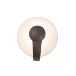 E271 LED WALL LAMP 12W ALUMINIUM 3000K BROWN IP65 Zambelis Lights