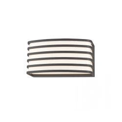 E275 OUTDOOR WALL LIGHT 1XE27 ALUMINIUM DARK BROWN IP54 Zambelis Lights