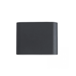 E238 OUTDOOR SCONCE 2X3W 3000K ALUMINUM GRAPHITE IP65 Zambelis Lights