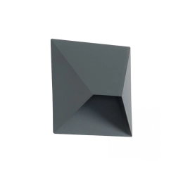 E243 OUTDOOR SCONCE 7W ALUMINIUM GRAPHITE IP54 Zambelis Lights