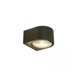 E317 OUTDOOR WALL LIGHT LED 2X5W 3000K ALUMINIUM GRAPHITE IP54 Zambelis Lights