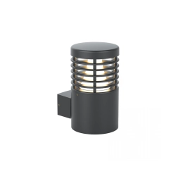 E344 OUTDOOR SCONCE LIGHT LED 10W 3000K ALUMINIUM GRAPHITE IP65 Zambelis Lights
